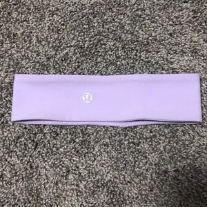 Lululemon headband, lilac purple